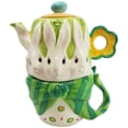 thumbnail image 1 of Cosmos 20871 Gifts Bunny Rabbit Ceramic Teapot, 6-5/8-Inch, Service for 1, 1 of 1