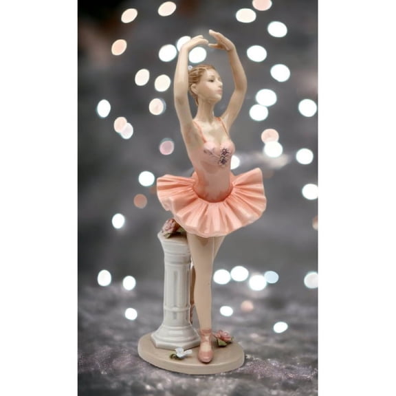 Cosmos Gifts Fine Porcelain Ballerina Dancing Figurine, 10626