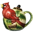 thumbnail image 1 of Cosmos Gifts Holiday/Seasonal Ceramic Cardinal Teapot, 5-1/4-Inch, 1 of 3