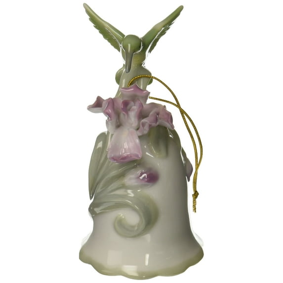 Cosmos SB49058 Fine Porcelain Hummingbird with Iris Musical Figurine, 4-Inch
