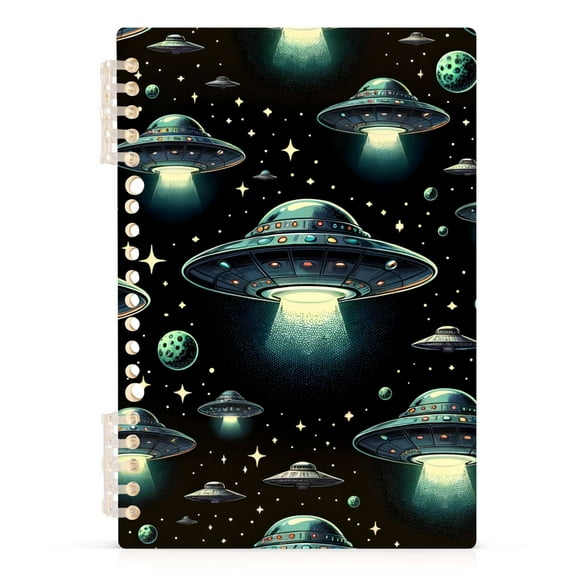 Cosmos Space Spiral Journal Notebook College Ruled Notebook 8.3" x 5.7" A5 Lined Thick Paper Page