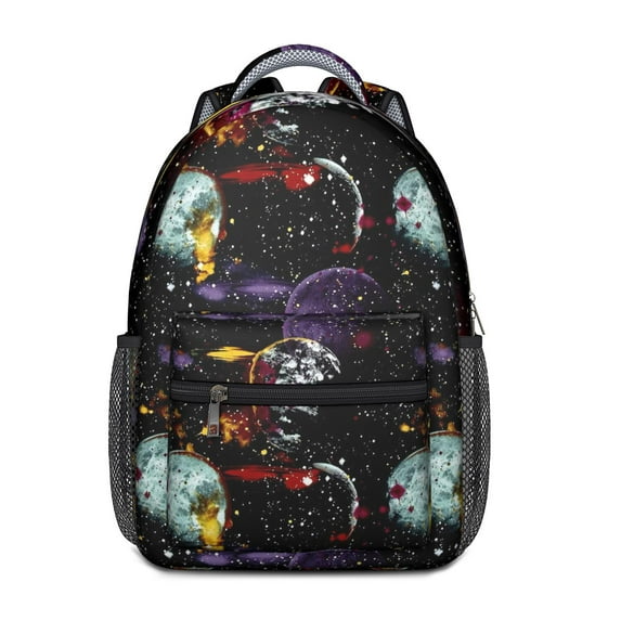 Cosmos Waterproof Backpack for Teens - Breathable & Durable with Adjustable S-Shaped Shoulder Straps, Star Constellation Design