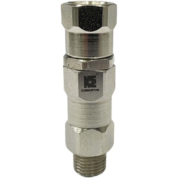 Cosmostar 360 Swivel Joint for 1/4-Inch Airless Spray Guns Hose Swivel Joint Connector - High-Pressure Hose Connector Compatible with Graco Paint Sprayers and Spray Gun