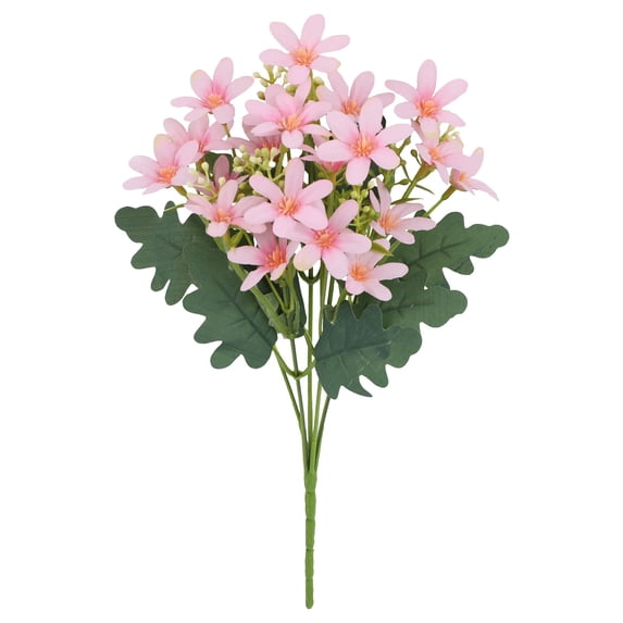 Cosmug Artificial Flowers Cemetery Memorial Bouquet Faux Silk Flowers Bundle for Grave Outdoor Home Decor Table Centerpieces Window Box Wedding Arrangement 1 Artificial Flower