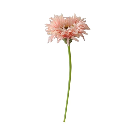 Cosmug Artificial Gerbera Daisy Flowers Realistic Silk Floral Stems Wedding Bouquet Decoration Home Living Room Office Table Centerpiece Party Decor 1× Artificial Gerbera