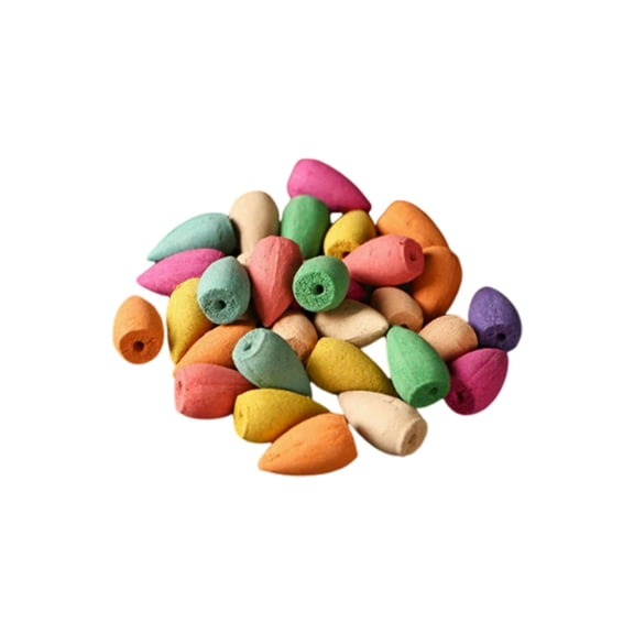 Cosmug Backflow Incense Cones Sandalwood Aromatherapy Indoor Home Fragrance Air Freshener Meditation Yoga Relaxation Stress Relief Spiritual Healing Natural Plant Extracts Home Set 100 Pieces