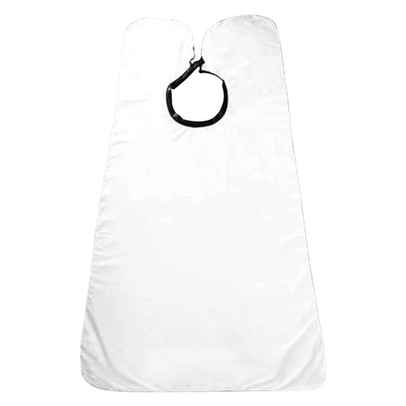 Cosmug Beard Trimming Catcher Apron Bib for Men - Grooming Cape with Suction Cups - Fathers Day Valentines Christmas Gift for Dad Husband Boyfriend - Bathroom Shaving Accessory for Clean Sink