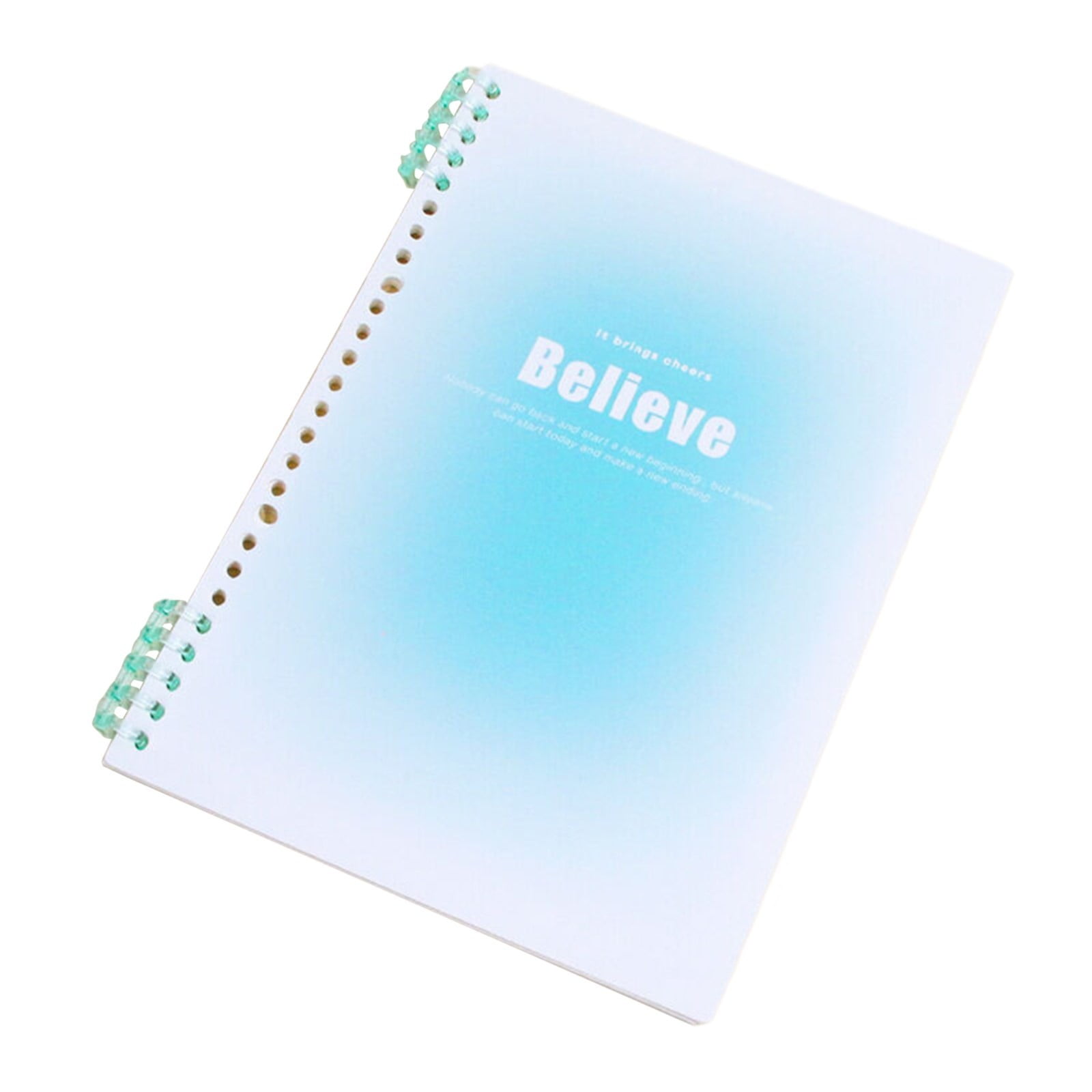 Cosmug Gradient Color Detachable Notebook | 60 Sheets Loose Leaf Design ...