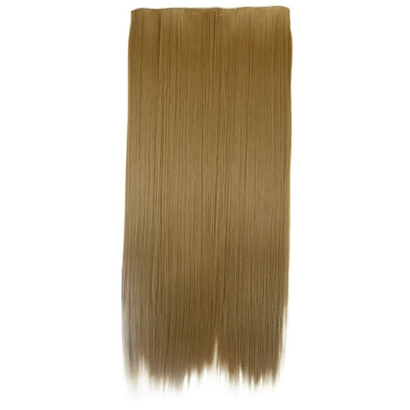 Cosmug Hair Extensions Real As Remy Fashion Hair Long Clip In Hair Extensions Full Head Straight Wig, Human Hair Extensions Clearance Sale, 1X Wig