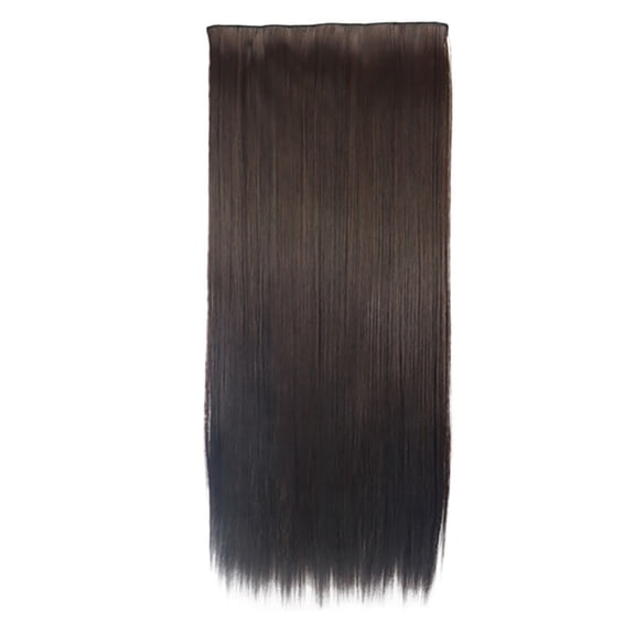 Cosmug Hair Extensions Real As Remy Fashion Hair Long Clip In Hair Extensions Full Head Straight Wig, Human Hair Extensions Clearance Sale, 1X Wig