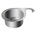 thumbnail image 1 of Cosmug Kitchen Sink Strainer Basket Swan Design Stainless Steel Food Catcher Drain Filter Vegetable Organizer Hanging Storage Colander Leftover Separator Dish Drainer 1X Sink Filter Basket, 1 of 8
