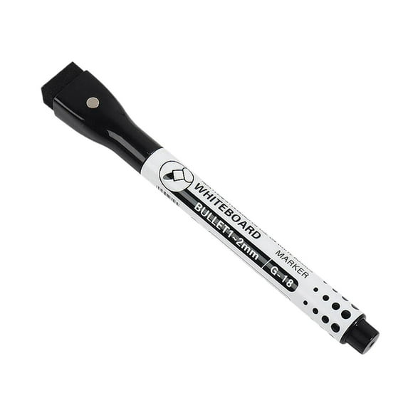 Cosmug Portable Double-Folding Whiteboard - 12"X9" Magnetic Surface with Skin-Friendly Frame, Meeting/Doodling Planner Board for Office/Study (Includes 10Ml Marker, Black