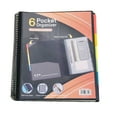 thumbnail image 1 of Cosmug Premium 6/12 Pocket Poly Project Organizer Folder | Round Tab Multi-Pocket Letter Size Utility Organizer with Back Cover | Professional Document & Craft Management Solution, A, 1 of 5