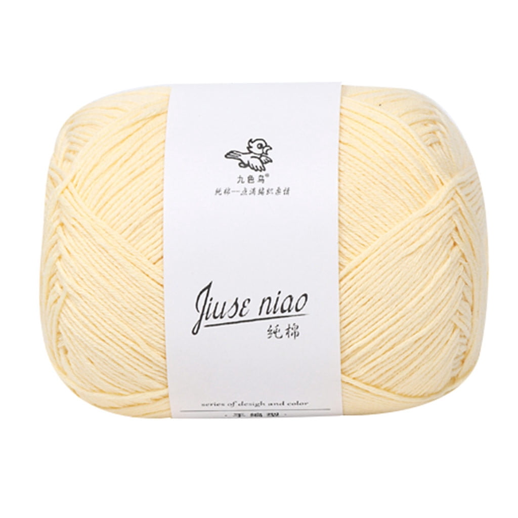 Cosmug Soft Cotton Yarn for Hand Knitting Baby Wool Thick Scarf Line ...