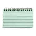 thumbnail image 1 of Cosmug Spiral-Bound Index Card Book - 3"X5" Ruled Note-Taking Pad in 8 Colors, Tearable Recipe/Memo Sheets for Learning/Greeting Cards (50-Page Diy Journal, E, 1 of 8