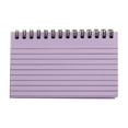 thumbnail image 1 of Cosmug Spiral-Bound Index Card Book - 3"X5" Ruled Note-Taking Pad in 8 Colors, Tearable Recipe/Memo Sheets for Learning/Greeting Cards (50-Page Diy Journal, G, 1 of 8