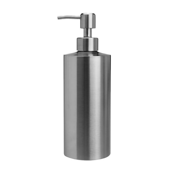 Cosmug Stainless Steel Soap Dispenser Kitchen Sink Bathroom Pump Bottle Container 250Ml 350Ml 550Ml Capacity 304 Stainless Steel Shampoo Lotion Pump Refillable Liquid Soap Dispenser