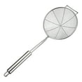thumbnail image 1 of Cosmug Stainless Steel Strainer Spoon for Kitchen Cooking Frying - Slotted Skimmer Spoon for Pasta Vegetables French Fries - Oil Drainer Filter Ladle with Long Handle - Restaurant Kitchen Tool, 1 of 8