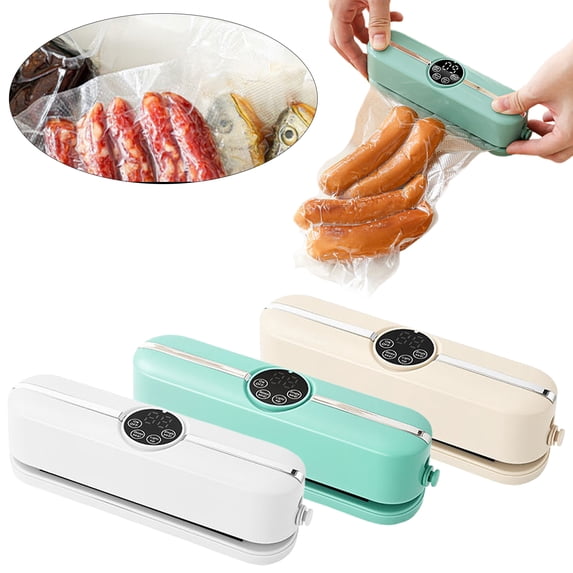 Cosmug Vacuum Packaging Machine Under $20 for Food Preservation, Meal Prep, Sous Vide Cooking, Leftovers, Food Sealer