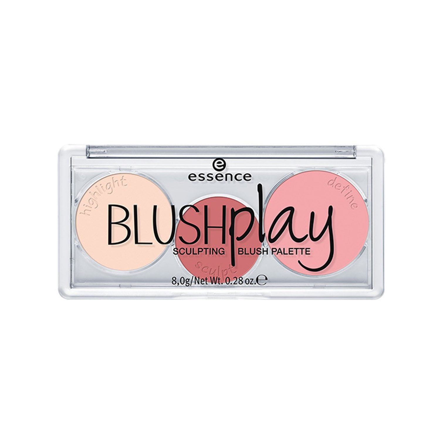 Blush Cosnova 0.28 Blush Palette, Essence Play oz