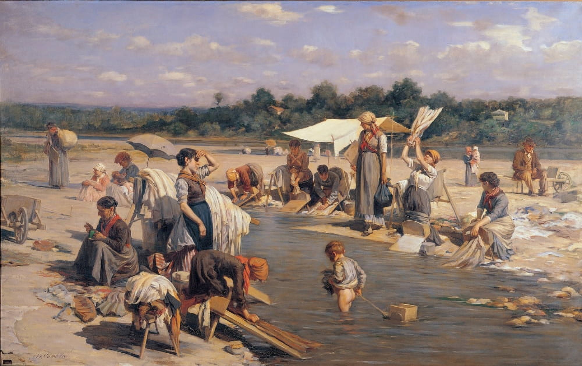 Cosola Demetrio Canvas Art - (36 x 24)
