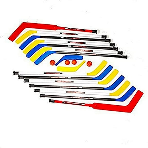 Cosom Junior Hockey Sticks for Kids, 20 Pieces, 43" Standard Shaft