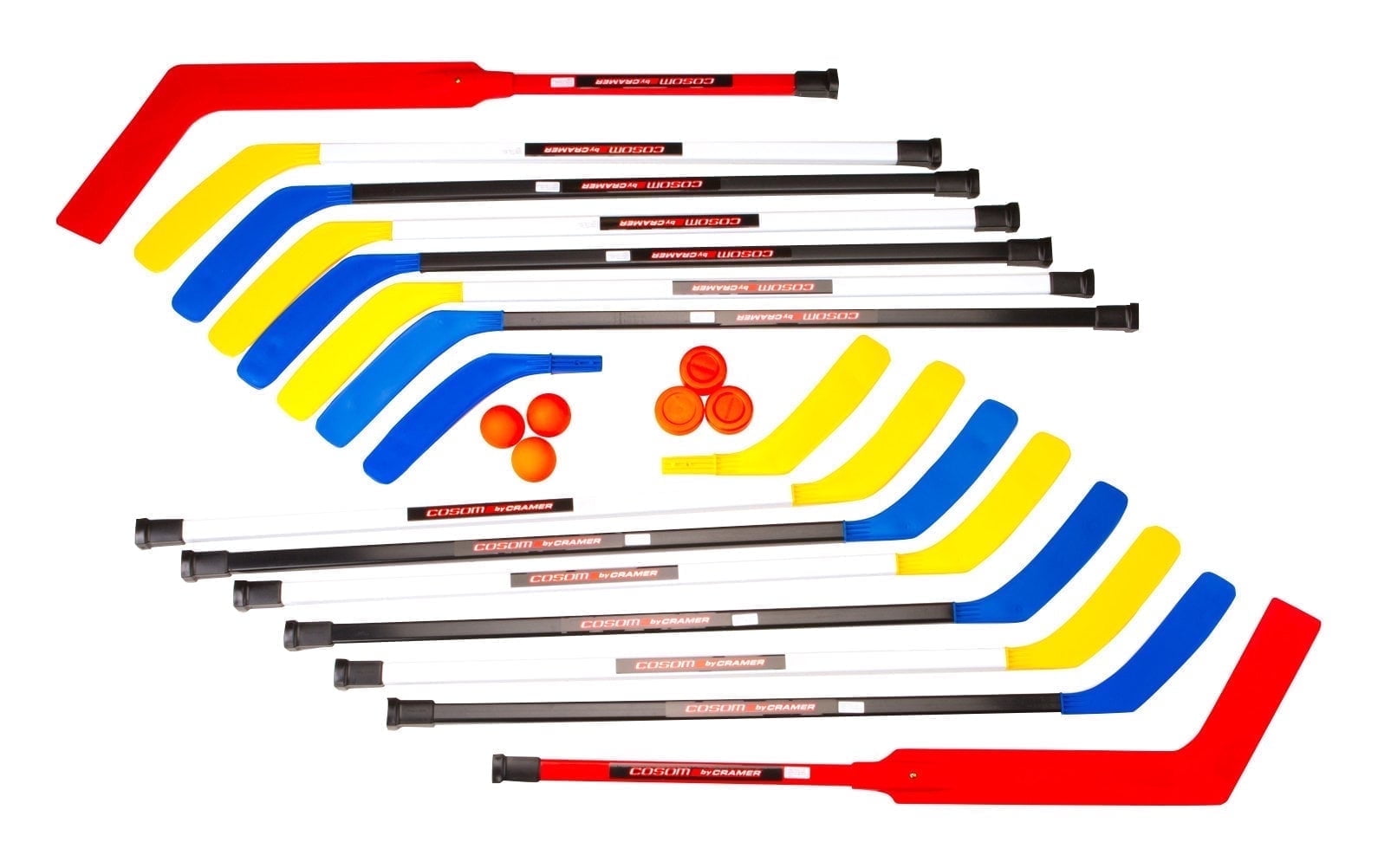 Cosom Senior Hockey Sticks, 20 Pieces, 47