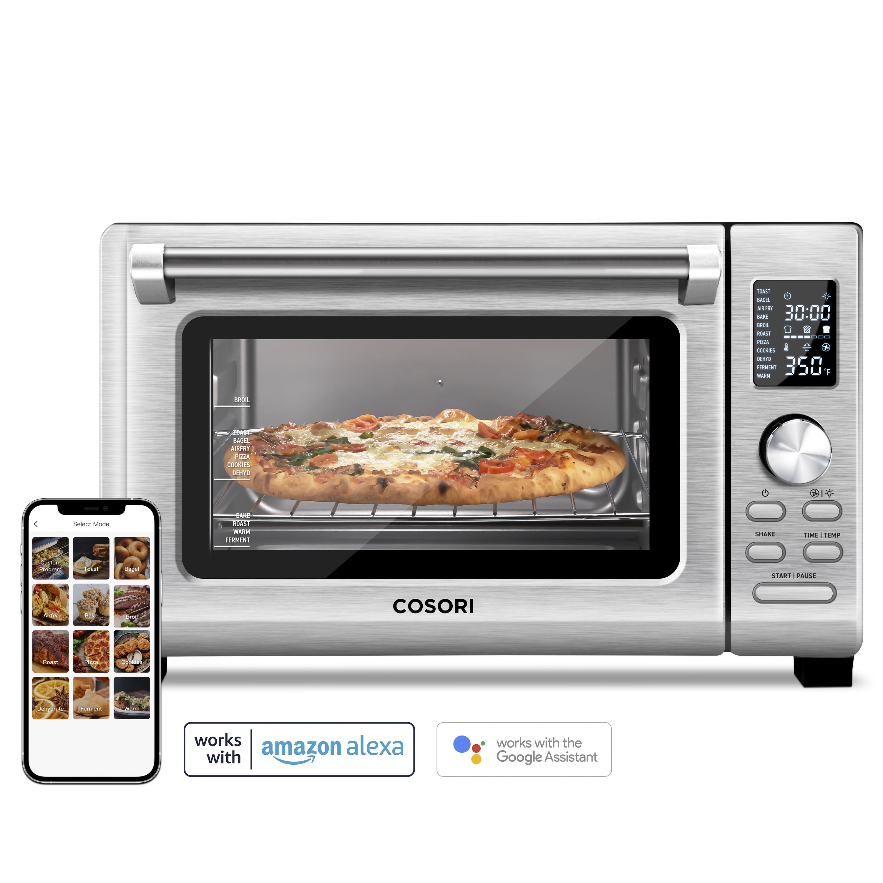  COSORI 12-in-1 Air Fryer Toaster Oven Convection