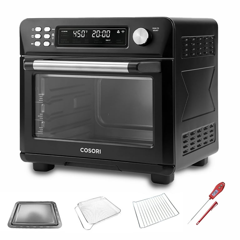 Cosori Toaster Oven Air Fryer CS100-AO-RXB, Smart 26.4QT Large Stainless  Steel Convection Oven