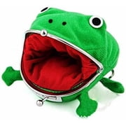 Cosplay Anime Frog Coin Purse Cute Pouch Wallet Small Money Bag Plush Toy for Funny 3225