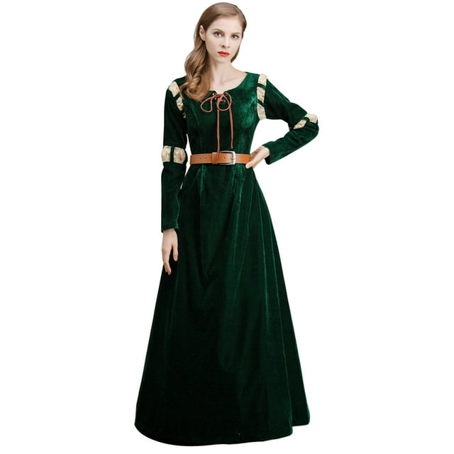 Cosplay Costume Halloween Christmas Outfits Female Long Sleeved Court