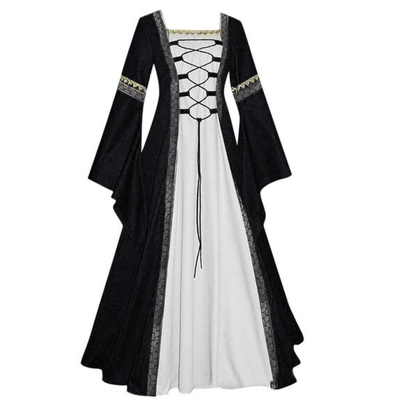 Cosplay Dressess for Women,Renaissance Faire Dress for Women Medieval Victorian Ball Gown Regency Irish Peasant Dresses Halloween Party Clothes Elf Dresses Renaissance