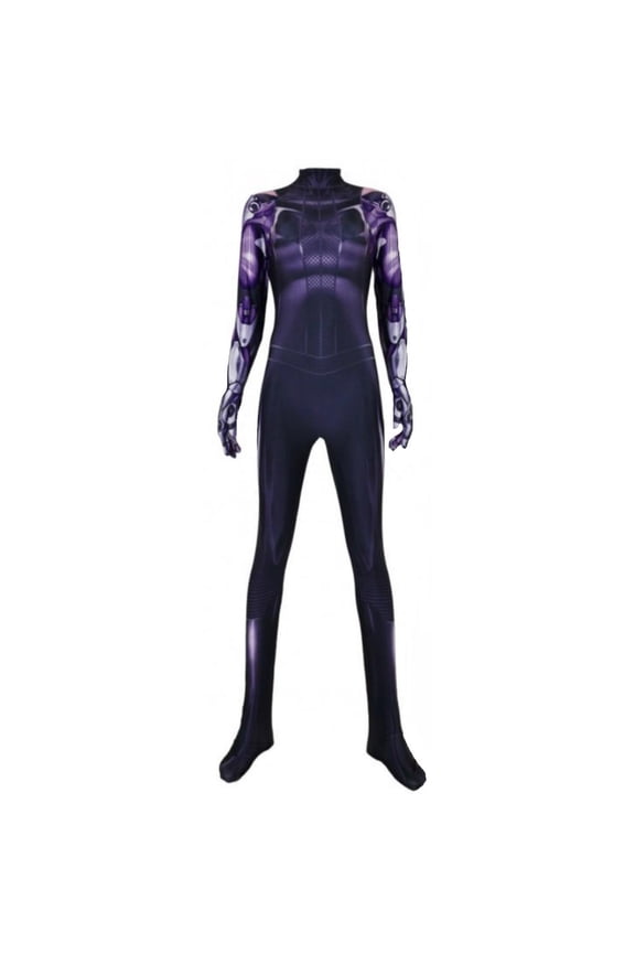 Alita Battle Angel Movie Cosplay Costume Bodysuit for Women Lycra Fabric Bodysuit