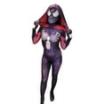 thumbnail image 1 of Cosplay Life Gwen Stacy Gwenom Costume for Women with Detached Mask and Symbiote Lense, XL, 1 of 7