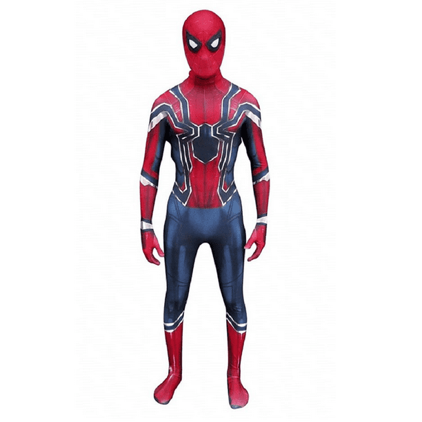 Cosplay Life Iron Spider-Man Homecoming Suit Lycra Fabric Bodysuit ...