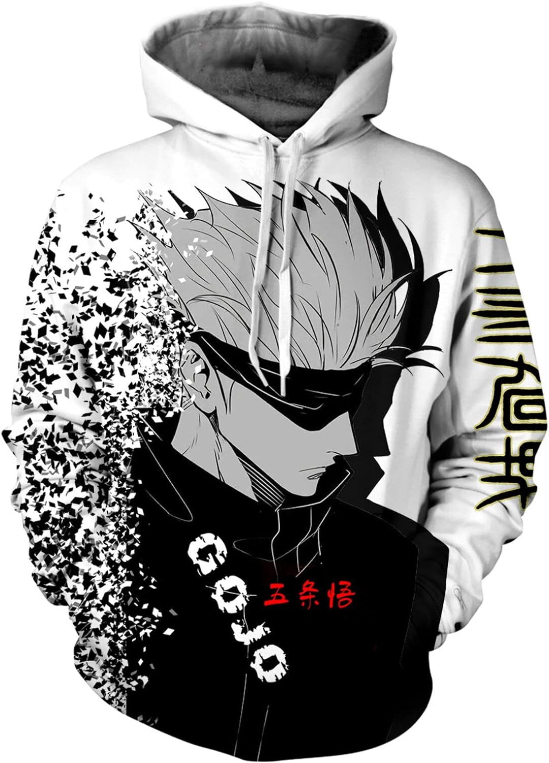 トップス KOUGA Character Hoodie(sizeM) Cosplay Life Jujutsu Kaisen Pullover Hoodies Anime Manga Character