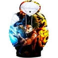 thumbnail image 1 of Cosplay Life My Hero Academia Cosplay Hoodie Boku No Hero Anime Drawstring Pullover Sweater Kangaroo Pockets For Unisex Adult (1, 3XL), 1 of 3