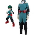 thumbnail image 1 of Cosplay Life My Hero Academia Midoriya Izuku Deku Jumpsuit Halloween Full Set Cosplay Costume (M), 1 of 6