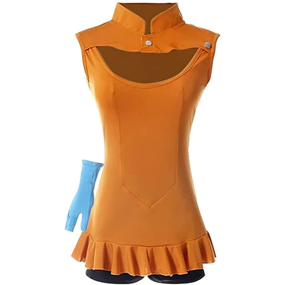 Cosplay Life Seven Deadly Sins Diane Cosplay Costume - Character Merch Manga & Anime Halloween Lolita Uniform Outfit (XL)