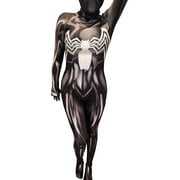 Cosplay Life She Venom Suit Lycra Fabric Bodysuit Cosplay Costume