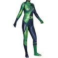 thumbnail image 1 of Cosplay Life Shego Kim Possible Villain Cosplay Costume Bodysuit for Women, 1 of 5