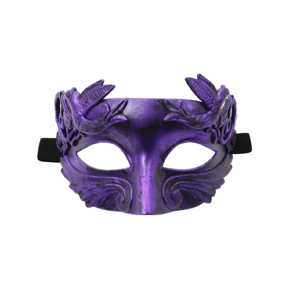 Cosplay Mask, Venetian Mask, Masquerade Mask, Mardi Gras Mask, Halloween Mask, Masquerade Mask for Men: Half Face Roman Greek Phantom of The Opera Mask Halloween Venetian Costume Party Masks