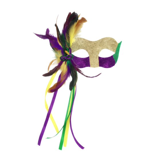 Cosplay Mask, Venetian Mask, Masquerade Mask, New Mardi Gras Masks for Women With Feathers - Womens Mascarade Venetian Mask for Masquerade Party, Mardi Gras, Halloween Cosplay Prom, Christmas