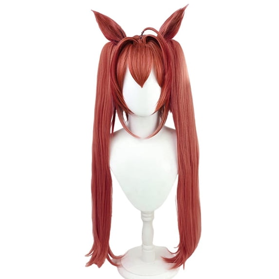 Cosplay Wig Wig with double tiger mouth clip with ears 90cm - Walmart.com