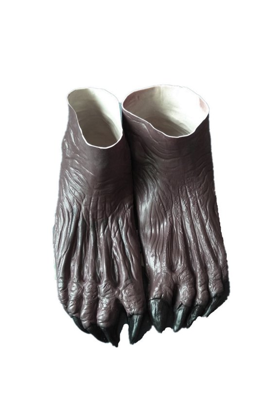 Cosplay Wolf Gloves Vividly Foot Cover with Simulation Paw Shape for Girls Boys Carnival Party Supplies