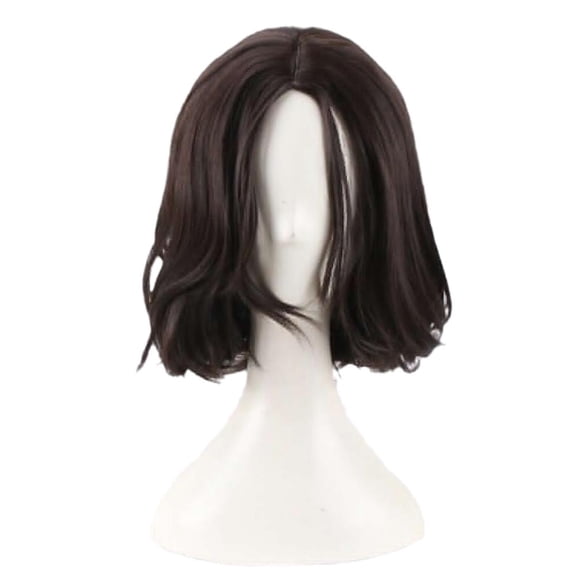 Cosplay wig For #john wick# Black Short Wavy Hair Wig Natural Men Hands Prof G5U3