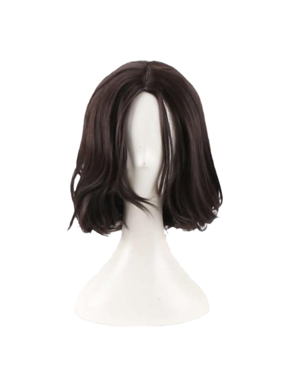 Cosplay wig For #john wick# Black Short Wavy Hair Wig Natural Men Hands Prof G5U3