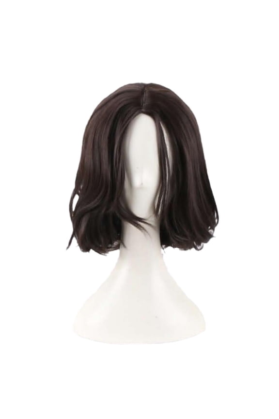 Cosplay wig For #john wick# Black Short Wavy Hair Wig Natural Men Hands Prof G5U3