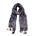 thumbnail image 1 of CosplaySpa Exquisite Paisley Pashmina Shawl - Luxurious Silk Scarf for Adult and Teen Women, 1 of 6