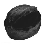 Cossack Faux Fur Hat - L - Black